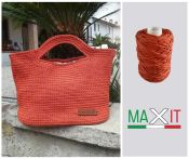 Lobster colored bag by Michela