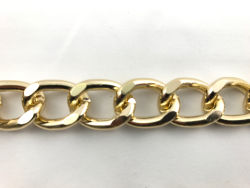 Chain for bags Model 080. Ring Diameter 1.5cm Color GOLD
