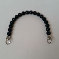244 black bead handle