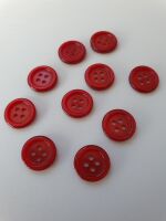 bt110p bottoni rosso pz 10