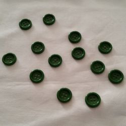 bt113p bottoni verde pz 13