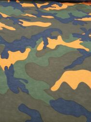 5103 jersey camouflage arancio 134x180