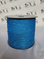 Yarn "Style Lurex 500" color TURQUOISE/SILVER