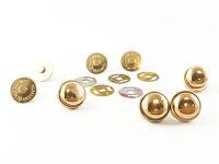 Magnetic Clasps for Bags M42 Gold