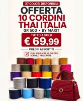 10 CORDINI THAI DA GR 500 CADAUNO SCADE IL 30/09