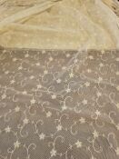 7200 TULLE ecru ricamato 380X140