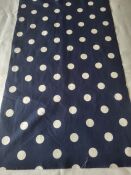 1528 SCAMPOLINO BLU POIS BIANCHI 56X54