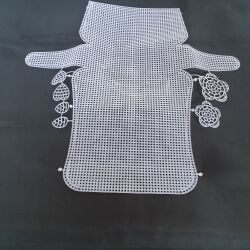 PREFORMED clutch bag, size: 35,5cm x 34cm