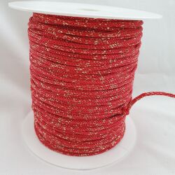 CORDINO THAI STELLA LUREX GR 200 ROSSO/ORO