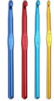 SET 4 UNCINETTI METALLO MISURE DAL 6 AL 10