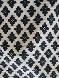 4164 COTONE STAMPA NERA 170X105