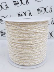 CORDINO THAI ITALIA LUREX GR 500 BIANCO/ORO