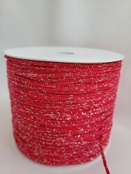 CORDINO THAI ITALIA LUREX GR 500 ROSSO/ARGENTO